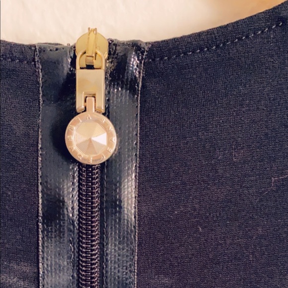 NWT Versace Jeans Black/Gold Dress Size8 - Picture 9 of 10